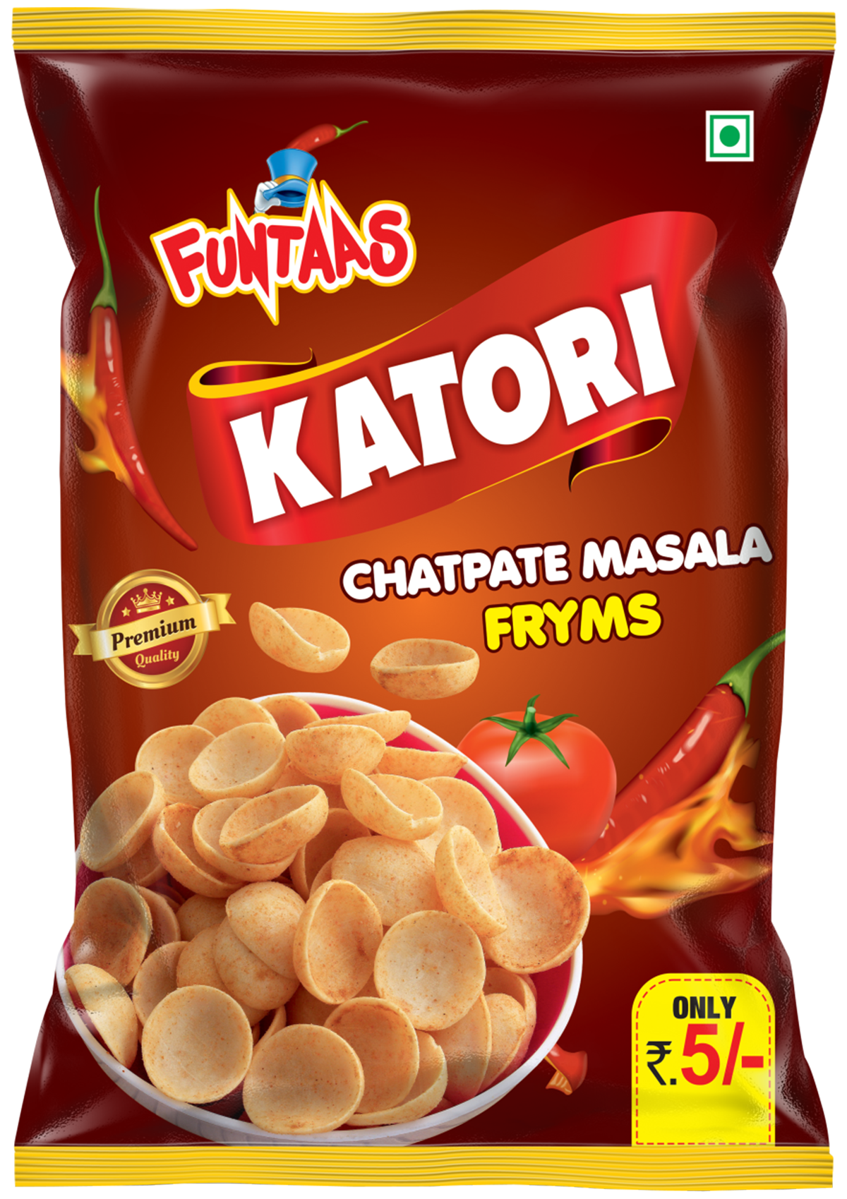 Funtaas Katori - Chatpate Masala Fryms